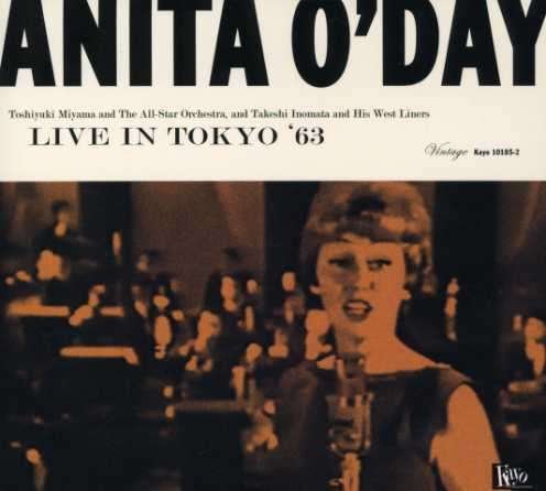 Cover for Anita O'day · Live in Tokyo 63 (CD) (2007)