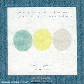Cover for Lorenzo Ghielmi · Tintinnabulum (CD) (2001)
