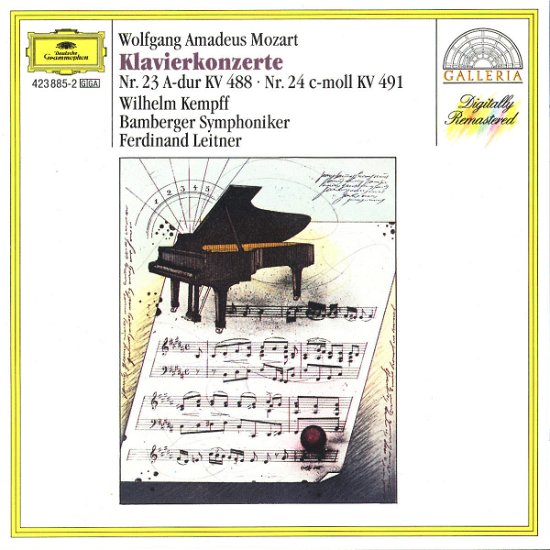 Cover for Wilhelm Kempff · Mozart: Piano Concertos 23 &amp; 24 (CD) (2022)