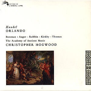 Handel: Orlando - Hogwood C. / Academy of Ancien - Musik - POL - 0028943084529 - 21. November 2002