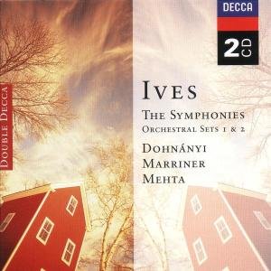 Ives: Symphonies 1-4 - Dohnanyi / Marriner / Mehta - Musique - CLASSICAL - 0028946674529 - 18 juillet 2000