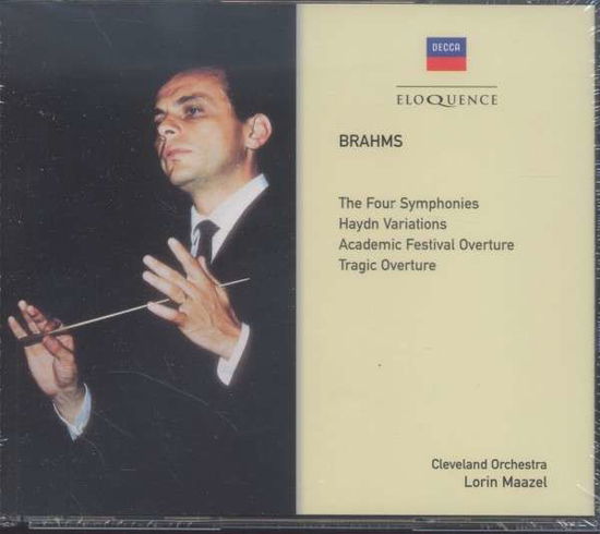 Cover for Lorin Maazel · Brahms: Symphonies Nos. 1-4; O (CD) (2014)