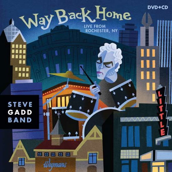 Cover for Steve Gadd · Way Back Home (DVD) [Digipak] (2016)