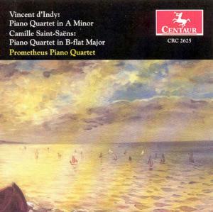 Piano Quartets - D'indy / Saint-saens / Prometheus Piano Quartet - Musikk - Centaur - 0044747262529 - 29. juli 2003