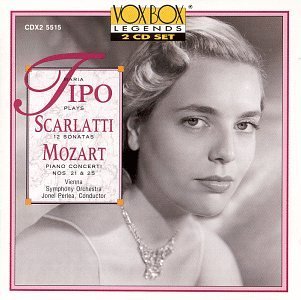 Plays Scarlatti & Mozart - Tipo,maria / Perlea / Vienna Symphony Orchestra - Música - DAN - 0047163551529 - 1993