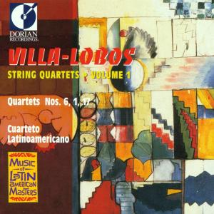 Villa-lobos H.: String Quarte - Villa-lobos / Cuarteto Latinoamericano - Musikk - DOR4 - 0053479020529 - 1995