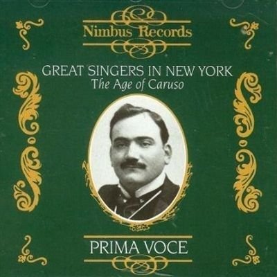 Cover for Pietro Mascagni  · Great Singers In New York (CD)