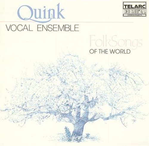Cover for Quink Vocal Ensemble · Folksongs Around the World (A Cappella) (CD) (2009)
