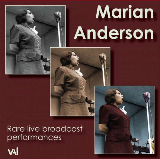Cover for Marian Anderson · Rare Live Broadcast Performances (CD) (2005)