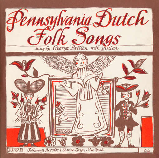 Cover for George Britton · Pennsylvania Dutch Folk Songs (CD) (2012)