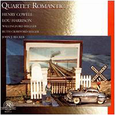 Cover for Cowell / Riegger / Harrison / Crawford · Quartet Romantic / Wind Quintet / Trio for Violin (CD) (1998)