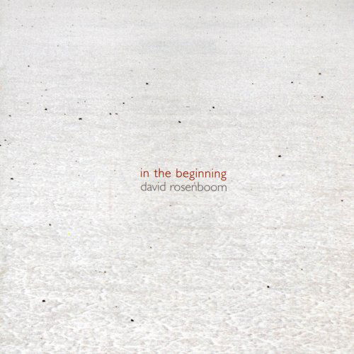 Cover for Rosenboom / Svoboda / Perry / Stein · In the Beginning (CD) (2013)