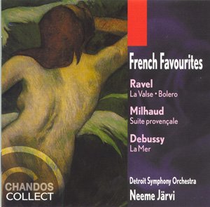 French Favourites - Ravel / Debussy / Detroit Sym Orch / Jarvi - Música - CHN - 0095115661529 - 26 de setembro de 2000