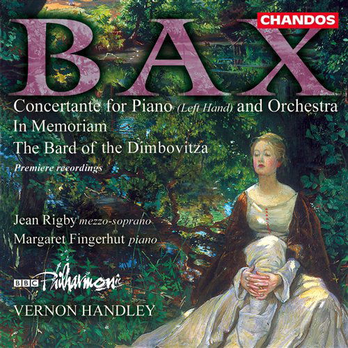 Concertante for Piano (Left Hand) / in Memoriam - Bax / Rigby / Fingerhut / Bbc / Handley - Musique - CHANDOS - 0095115971529 - 23 mars 1999