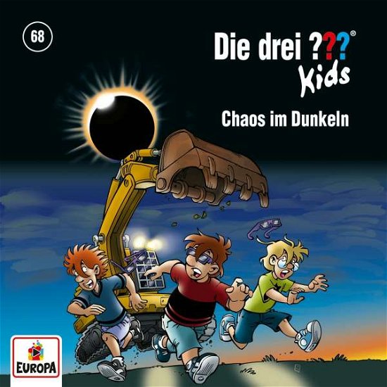Cover for Die Drei ??? Kids · 068/chaos Im Dunkeln (CD) (2019)