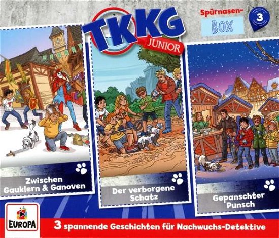 Spurnasen-box 3 (Folgen 7 8 9) - Tkkg Junior - Musik - EUROPA - 0190759955529 - 9. Oktober 2020