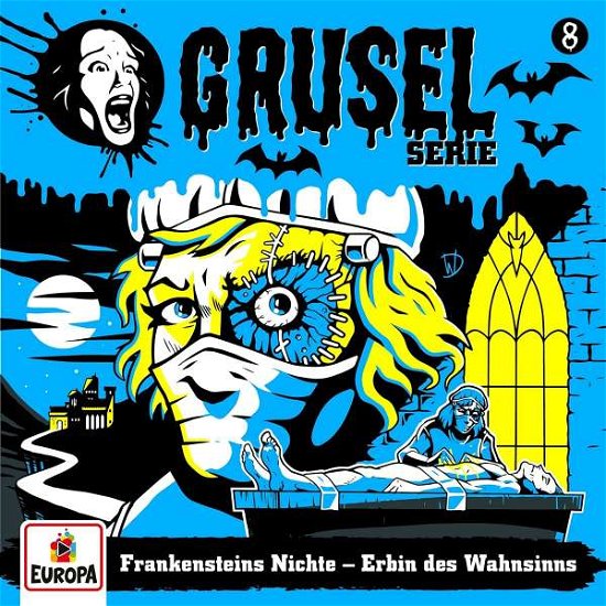 Cover for Gruselserie · 008/frankensteins Nichte-erbin Des Wahnsinns (CD) (2021)