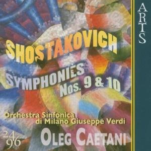 Symphony No.  9  + 10 Arts Music Klassisk - Milano So / Caetani - Musiikki - DAN - 0600554767529 - keskiviikko 3. maaliskuuta 2004