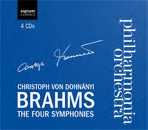 Four Symphonies - Johannes Brahms - Musik - SIGNUM - 0635212025529 - 4 april 2012
