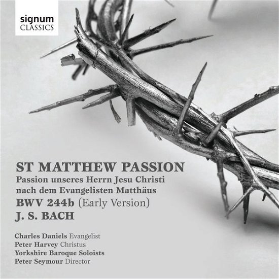 Cover for Johann Sebastian Bach · St.matthew Passion (CD) (2015)