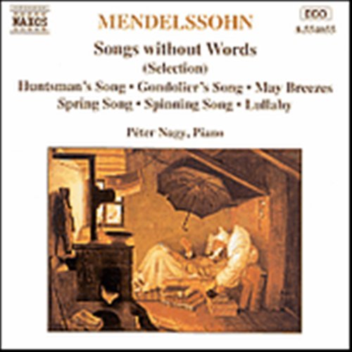 Songs Without Words (Selection) - Mendelssohn - Musikk - NAXOS - 0636943405529 - 6. oktober 2000