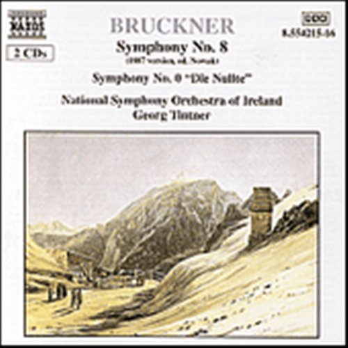 Symphony 8 (1887 Version) / Symphony 0 Die Nullte - Bruckner / Tintner - Musikk - NAXOS - 0636943421529 - 28. juli 1998