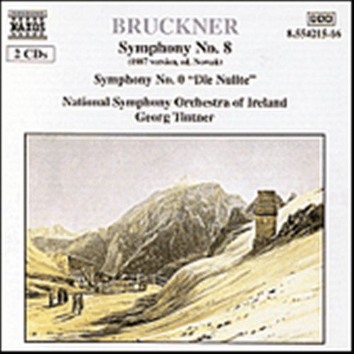 Symphony 8 (1887 Version) / Symphony 0 Die Nullte - Bruckner / Tintner - Muzyka - NAXOS - 0636943421529 - 28 lipca 1998