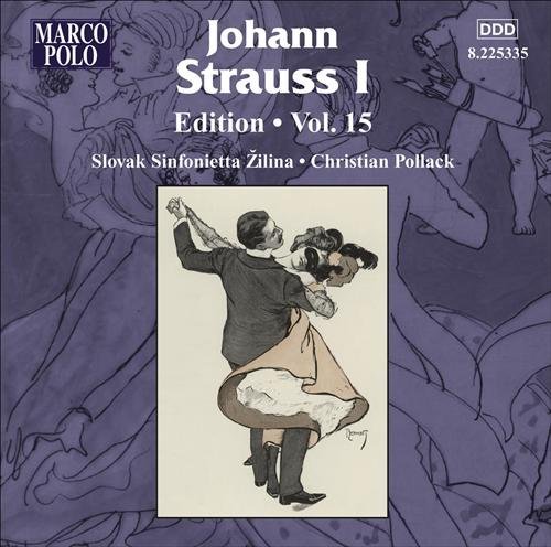 Cover for Strauss,j. / Slovak Sinfonietta / Pollack · Johann Strauss I Edition 15 (CD) (2009)