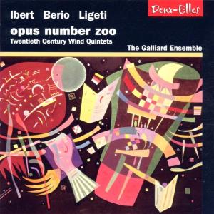 Cover for Galliard Ensemble · Opus Number Zoo (Blæ Deux-Elles Klassisk (CD) (2002)