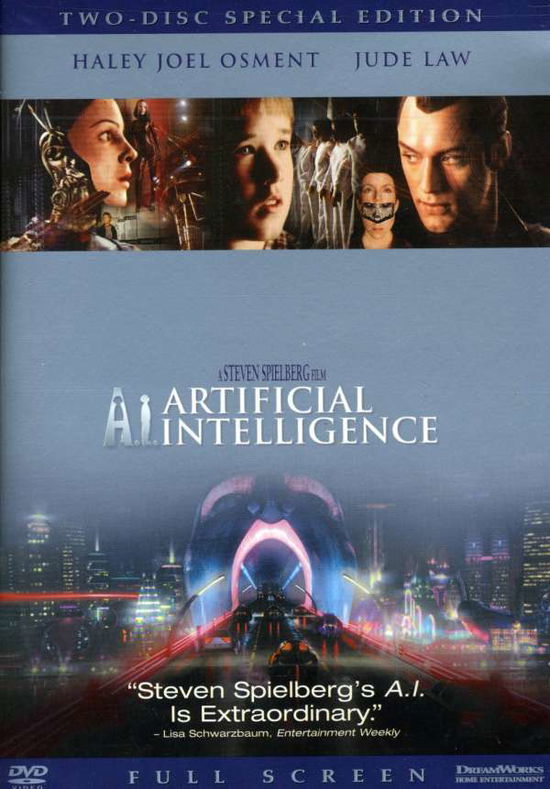 Cover for Ai Artificial Intelligence (DVD) (2002)