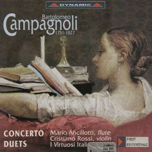 Cover for Bartolomeo Campagnoli · Concerto Duets: Cto in G Op 3 / #3 for Fl &amp; Orch (CD) (2000)