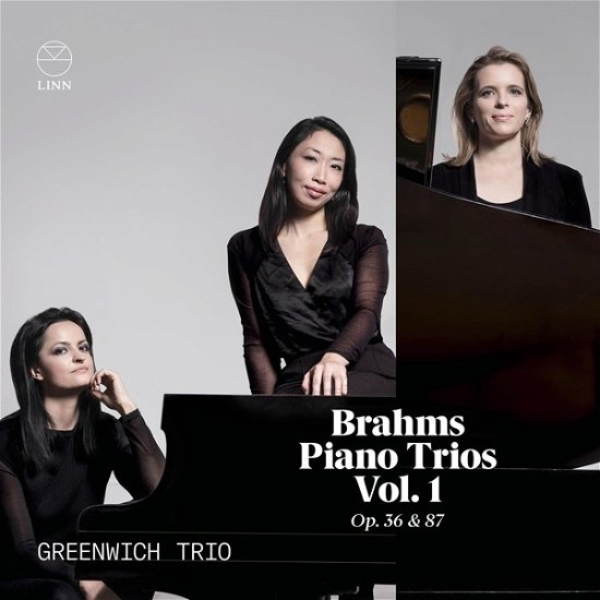 Cover for Greenwich Trio · Brahms: Piano Trios Vol. 1, Op. 36 &amp; 87 (CD) (2023)