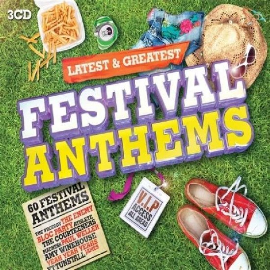 Cover for Latest  Greatest Festival Anthems 3CD · Latest &amp; Greatest - Festival Anthems (CD) (2014)