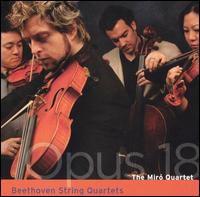 Cover for Miro Quartet / Beehoven · Opus 18 Complete (CD) (2005)