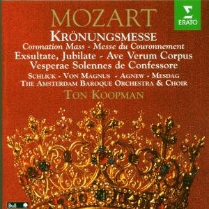 Cover for Mozart / Schlick / Magnus / Amsterdam Baroque Orch · Coronation Mass (CD) (1995)