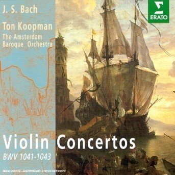Cover for Huggett Monica · Bach: Violin Concertos (CD) (1996)