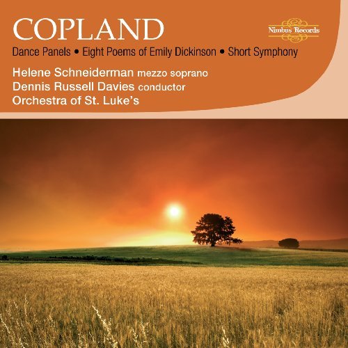 Cover for Copland / Schneiderman / Orch St Luke's / Davies · Dance Panels (CD) (2009)