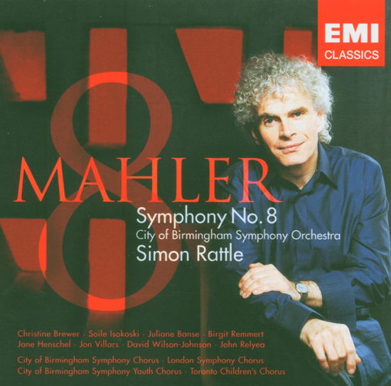 Cover for Simon (Sir) / Cbso Rattle · Mahler Symphony No 8 (CD) (2005)