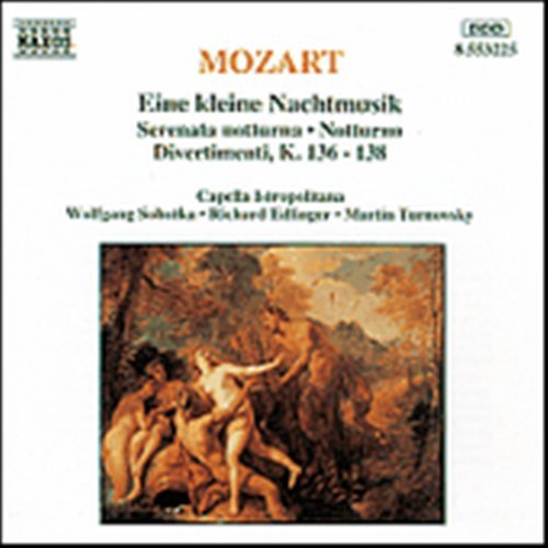 Eine Kleine Nachtmusik & Salzburg Symphonies 1-3 - Mozart - Music - Naxos - 0730099422529 - October 5, 2000