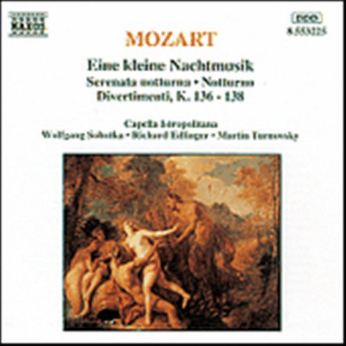 Eine Kleine Nachtmusik & Salzburg Symphonies 1-3 - Mozart - Musik - Naxos - 0730099422529 - 5. oktober 2000