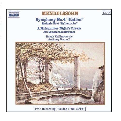 Symphony 4 - Mendelssohn - Muziek - NCL4 - 0730099505529 - 5 februari 1988