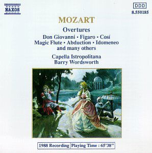 Cover for Mozart / Wordsworth · Overtures (CD) (1994)
