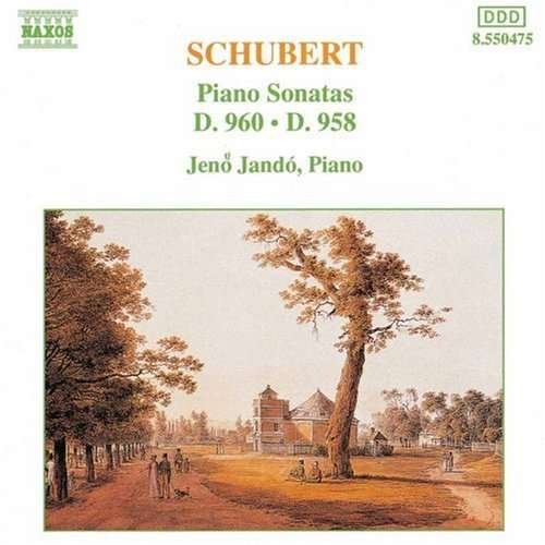 Cover for Schubert / Jando · Piano Sonatas 958 &amp; 960 (CD) (1994)