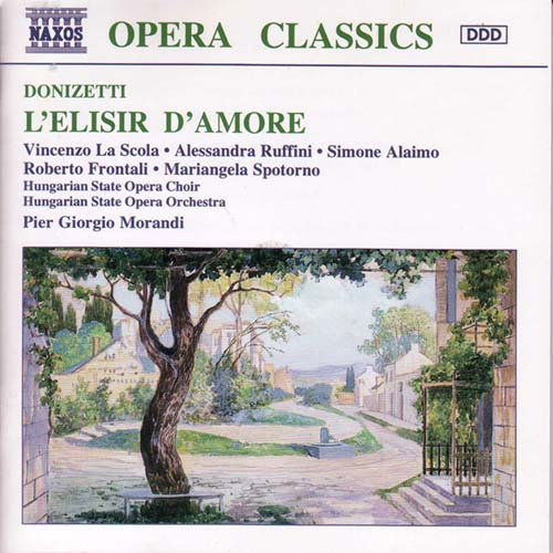 L'elisir D'amore - G. Donizetti - Musik - NAXOS - 0730099604529 - 26. november 1997