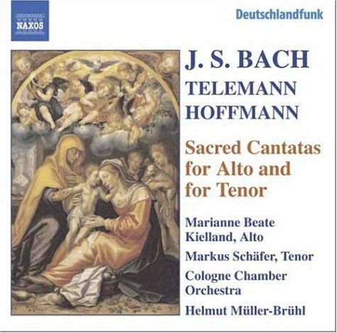 Cover for Bach / Telemann / Cologne Chamber / Bruhl · Sacred Cantatas for Alto &amp; for Tenor (CD) (2006)