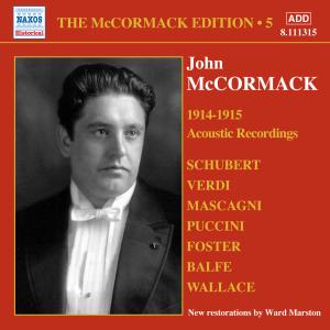 John Mccormack Edition Vol. 5: - John Mccormack - Musik - Naxos Historical - 0747313331529 - 25 september 2007