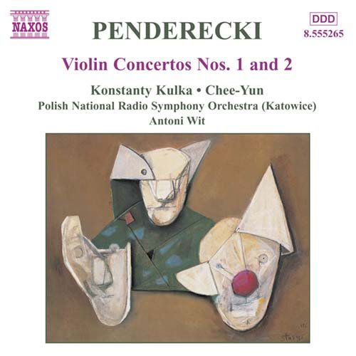 Violin Concertos No.1 & 2 - K. Penderecki - Musiikki - NAXOS - 0747313526529 - lauantai 1. marraskuuta 2003