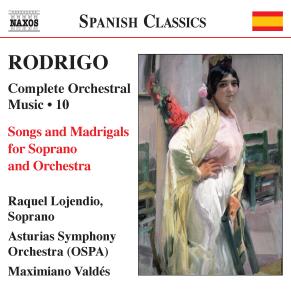 Cover for Lojendioasturias Sovaldes · Rodrigocomplete Orch Music Vol 10 (CD) (2007)