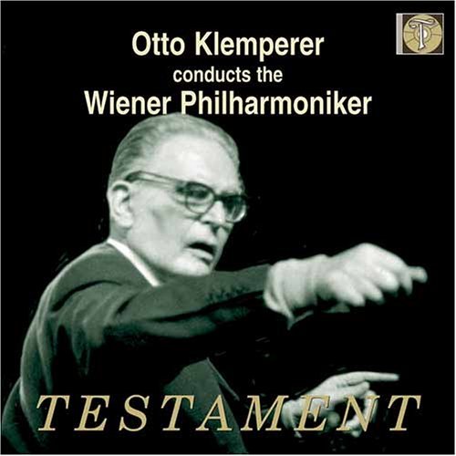 Klemperer / Wiener Philharmoniker · Otto Klemperer Dir.W Testament Klassisk (CD) (2005)