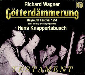 Cover for Knappertsbusch / Varnay / Aldenhoff · Götterdämmerung Testament Klassisk (CD) (2000)